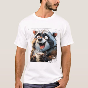 Camiseta  Kawaii Donut Puff Bear