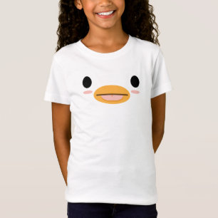 Camiseta Kawaii Duck Tongue "Muito fofo para ser sério."