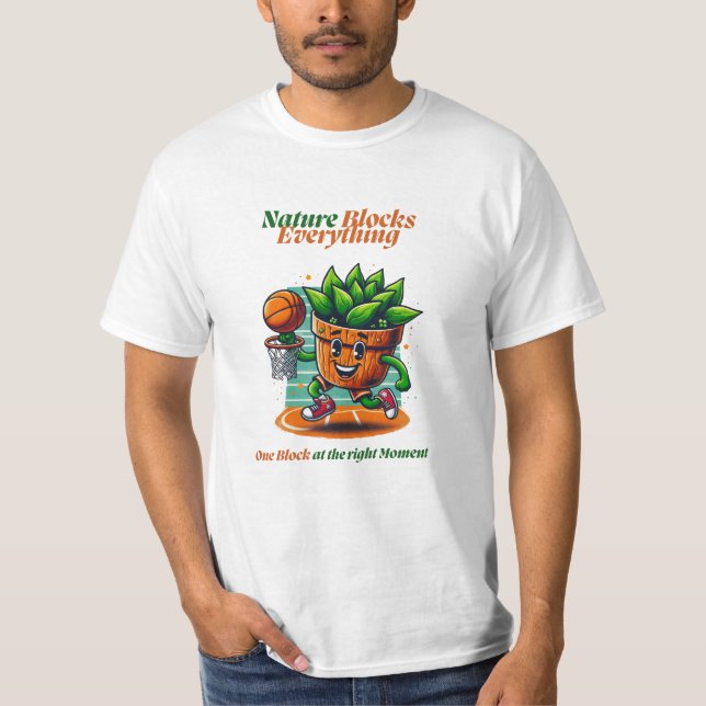 Camiseta Kawaii Echeveria Plant Bloqueando Shot (Frente)
