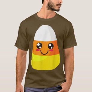 Camiseta Kawaii Halloween Candy Corn Costume Último Minuto