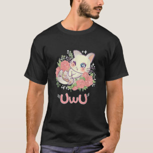 Camiseta Kawaii I UwU Gato I Kawaii Meme Fofo Japão Anime K