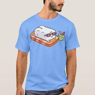 Camiseta Kawaii Japonês Sushi Tendo Suntan Encantado