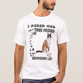 Camiseta Kawaii Kitten Cita Mãe Pai Lover Impressão, Neve F