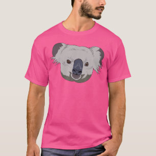 Camiseta Kawaii Koala Chefe da Vida Selvagem Marsupial Koal