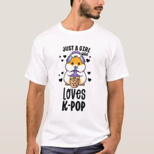 Camiseta Kawaii Kpop Hamster Bub Pop