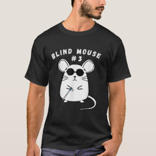 Camiseta Kawaii Matching Group Outfit 2 3 Três Ratos Cegos