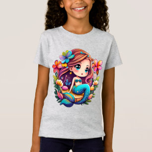 Camiseta Kawaii Mermaid
