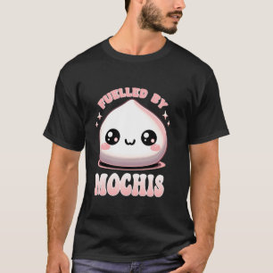 Camiseta Kawaii Mochi Japonês Dessert Foodie Alimentado Por