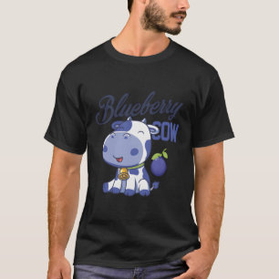 Camiseta Kawaii Moo Moo Fazenda Animal Kawaii