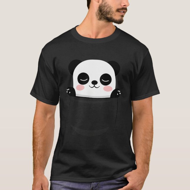Camiseta Kawaii Panda (Frente)