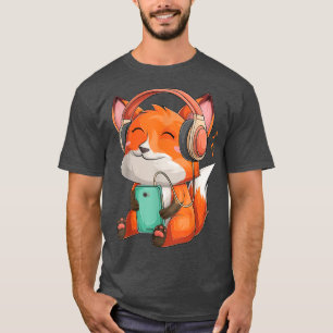 Camiseta Kawaii Para Ouvir Produtor De Música Dj Lovers Rap
