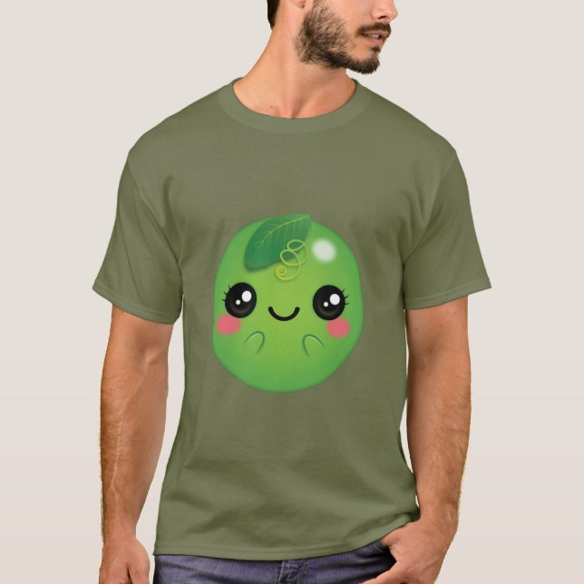 Camiseta Kawaii Pea (Frente)
