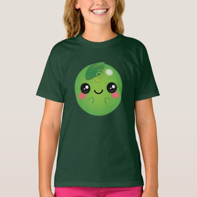 Camiseta Kawaii Pea (Frente)