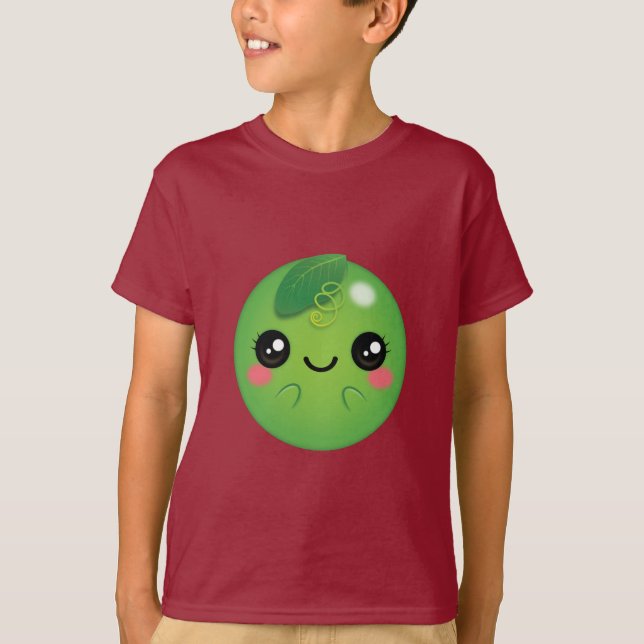 Camiseta Kawaii Pea (Frente)