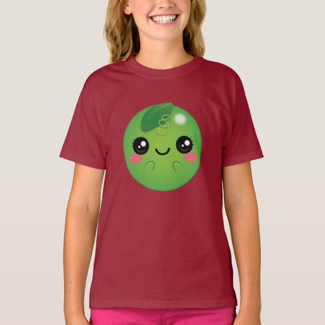 Camiseta Kawaii Pea (Frente)