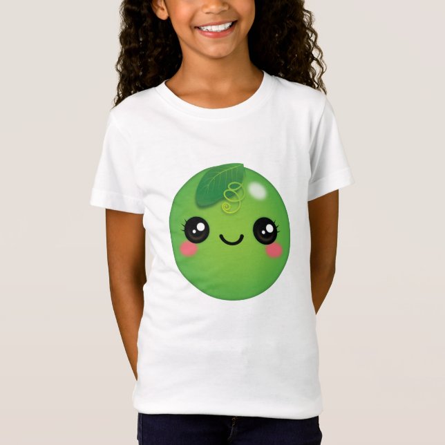 Camiseta Kawaii Pea T-Shirt (Frente)