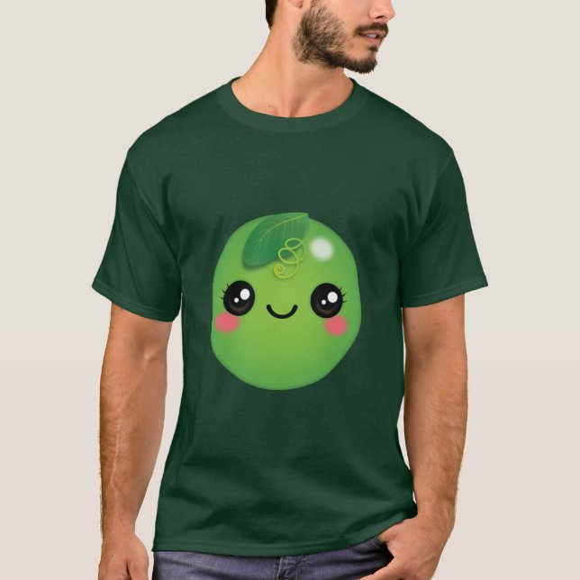 Camiseta Kawaii Pea T-Shirt (Frente)