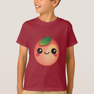 Camiseta Kawaii Peach T-Shirt