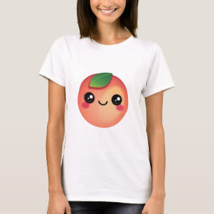 Camiseta Kawaii Peach T-Shirt