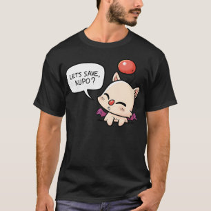 Camiseta Kawaii Pocket Moogle Save Kupo Mog