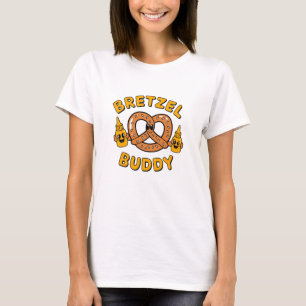 Camiseta Kawaii Pretzels: Arte Bretzel Cuta