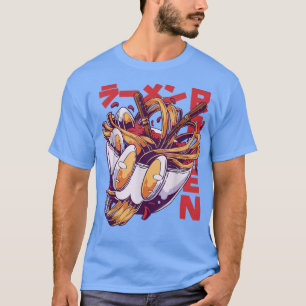 Camiseta Kawaii Ramen Bowl Noodles Graphic 847