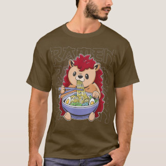 Camiseta Kawaii Ramen Japonês Noodles Cute Shiba Inu