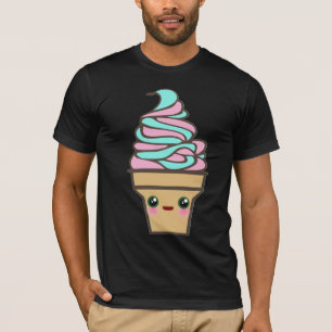 Camiseta Kawaii Rave Sorvete Cone