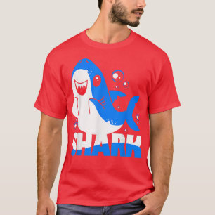 Camiseta Kawaii Shark