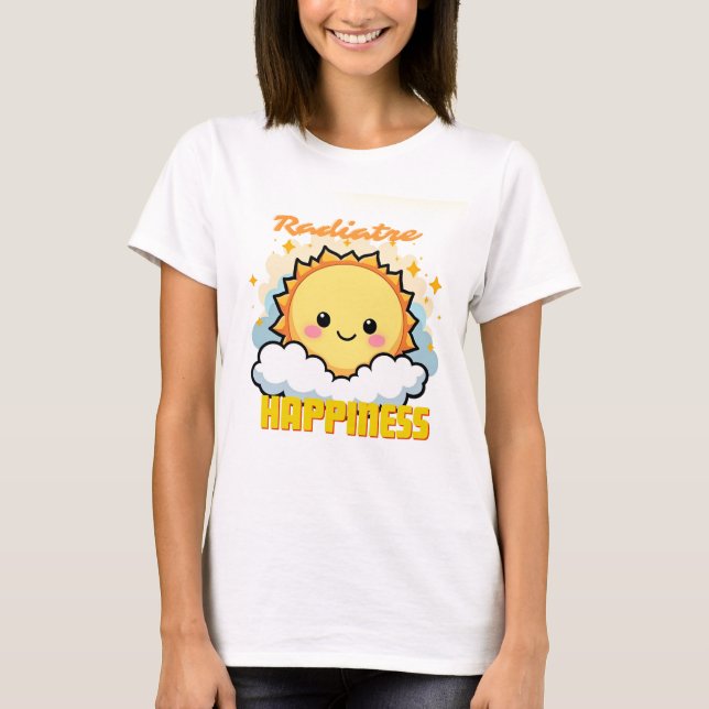 Camiseta Kawaii Sunshine Tee - Adorável Summer Vibes Outfi (Frente)