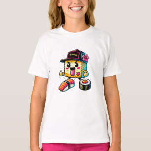 Camiseta Kawaii Sushi