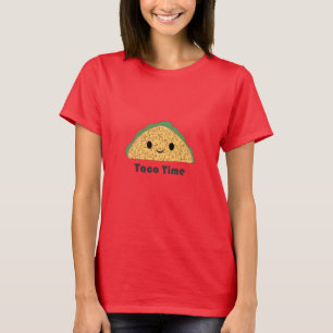 Camiseta Kawaii Taco Time Taco