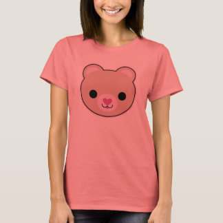 Camiseta Kawaii Teddy Bear Cute Juniors Ringer T-Shirt