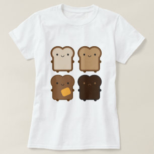 Camiseta Kawaii Toast