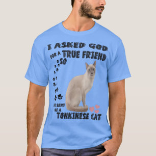 Camiseta Kawaii Tonk Kitten Cita Mãe Pai, Cute Tonki