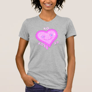 Camiseta Kawaii "XO, XO, XO" 