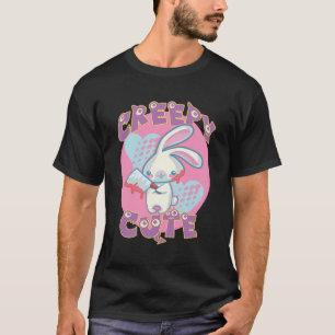 Camiseta Kawaii Yami Pastel Gótico Grunge Creepy Cute Hoodi