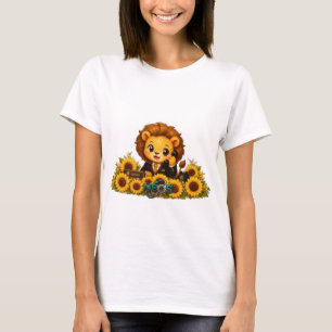 Camiseta Kawaii Zodíaco Neos Leão