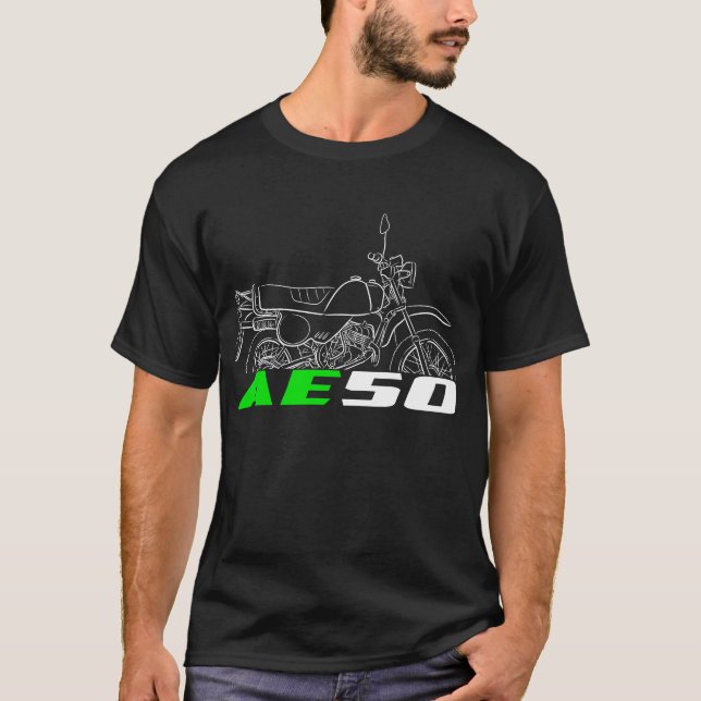 Camiseta Kawasaki AE50 1981-1986 (Frente)