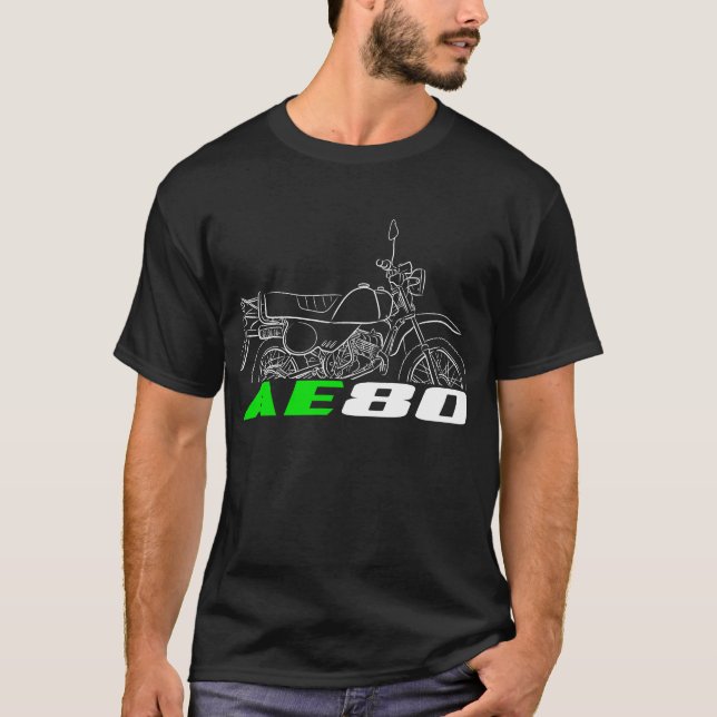 Camiseta Kawasaki AE80 1981-1986 (Frente)