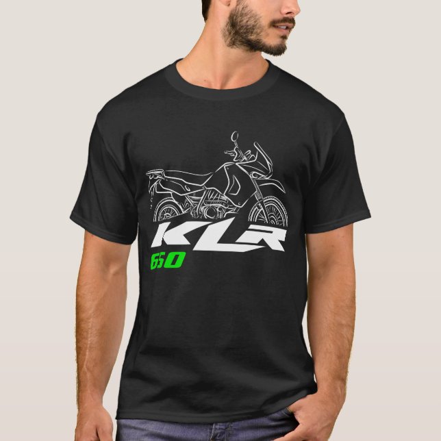 Camiseta Kawasaki KLR650E 2008-2018 (Frente)