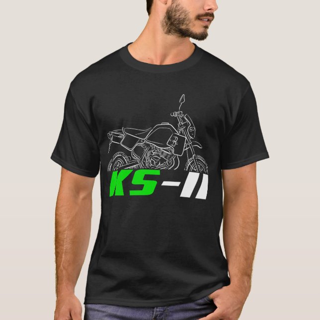 Camiseta Kawasaki KS-II 1987-1989 (Frente)