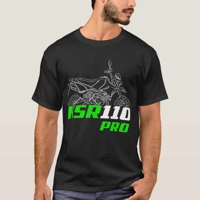 Camiseta Kawasaki KSR110 Pro 2014-2024 (Frente)