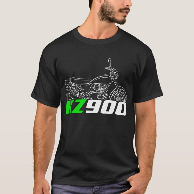 Camiseta Kawasaki KZ900 1976-1977 (Frente)