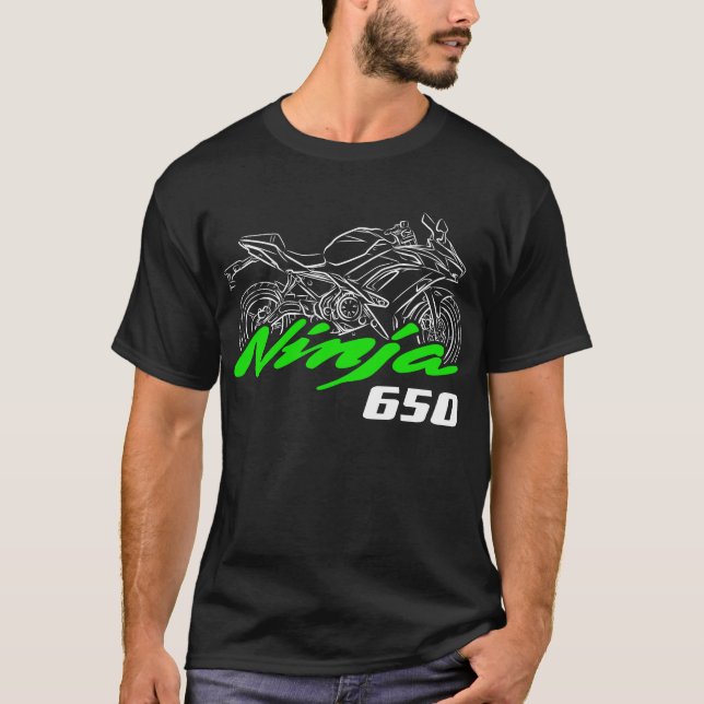 Camiseta Kawasaki Ninja 650 2020-2025 (Frente)