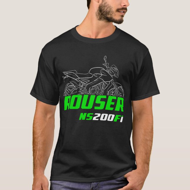 Camiseta Kawasaki Rouser NS200 Fi 2019-2024 (Frente)