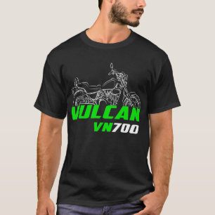 Camiseta Kawasaki VN700 Vulcan 700 1985