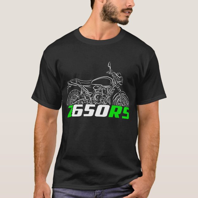 Camiseta Kawasaki Z650RS 2022-2025 (Frente)