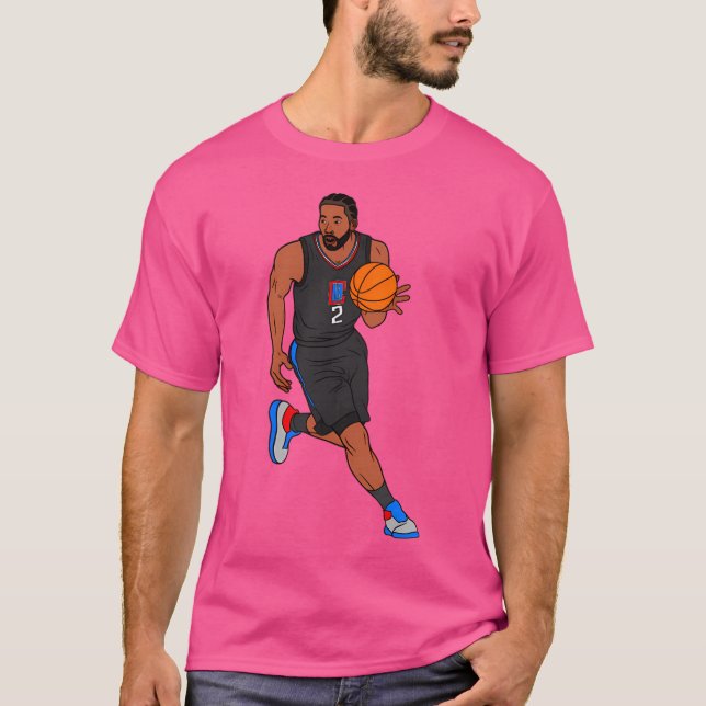 Camiseta Kawhi Leonard - Basquete de Los Angeles (Frente)
