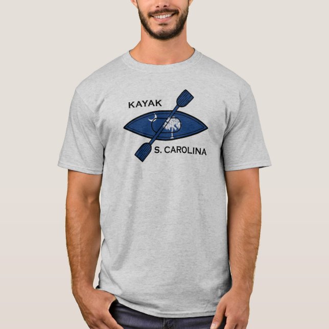 Camiseta Kayak Carolina Flag (Frente)